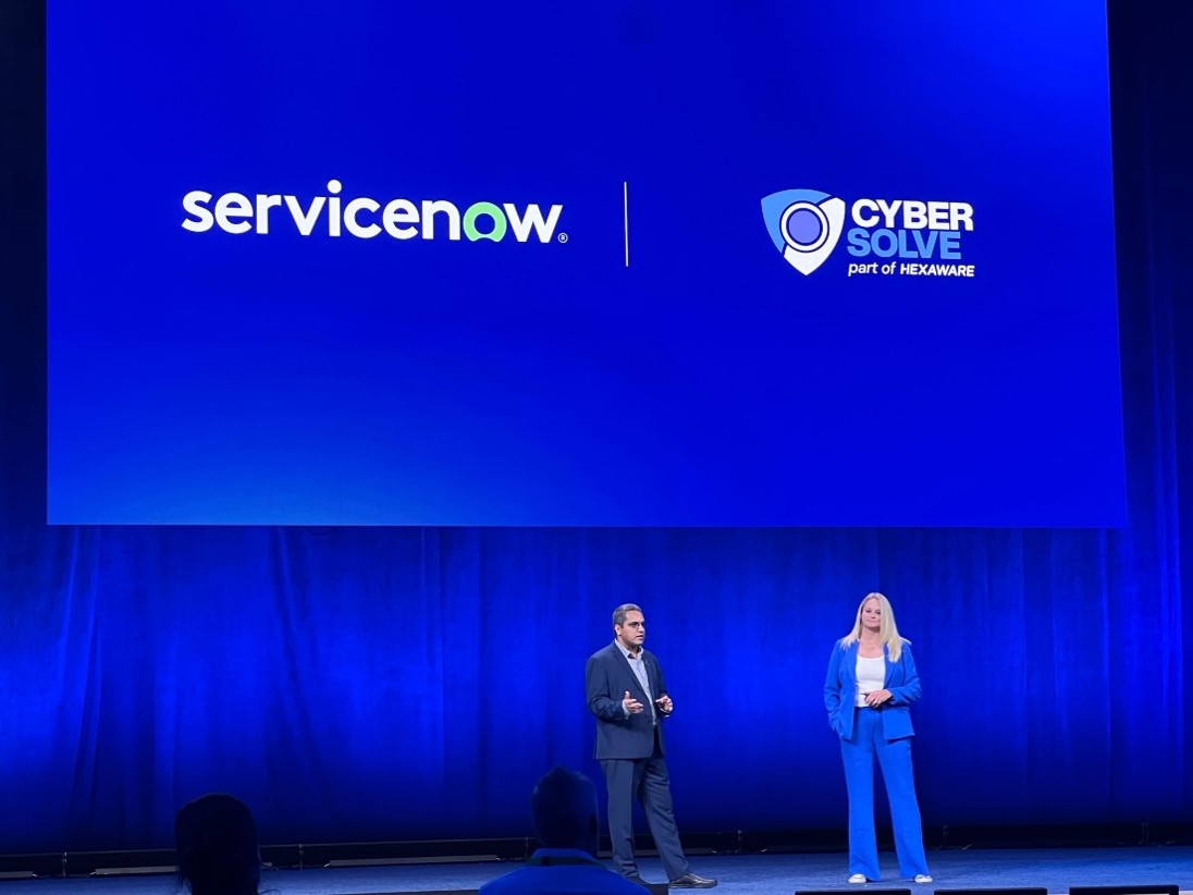 CyberSolve Ankush at Stage with ServiceNow