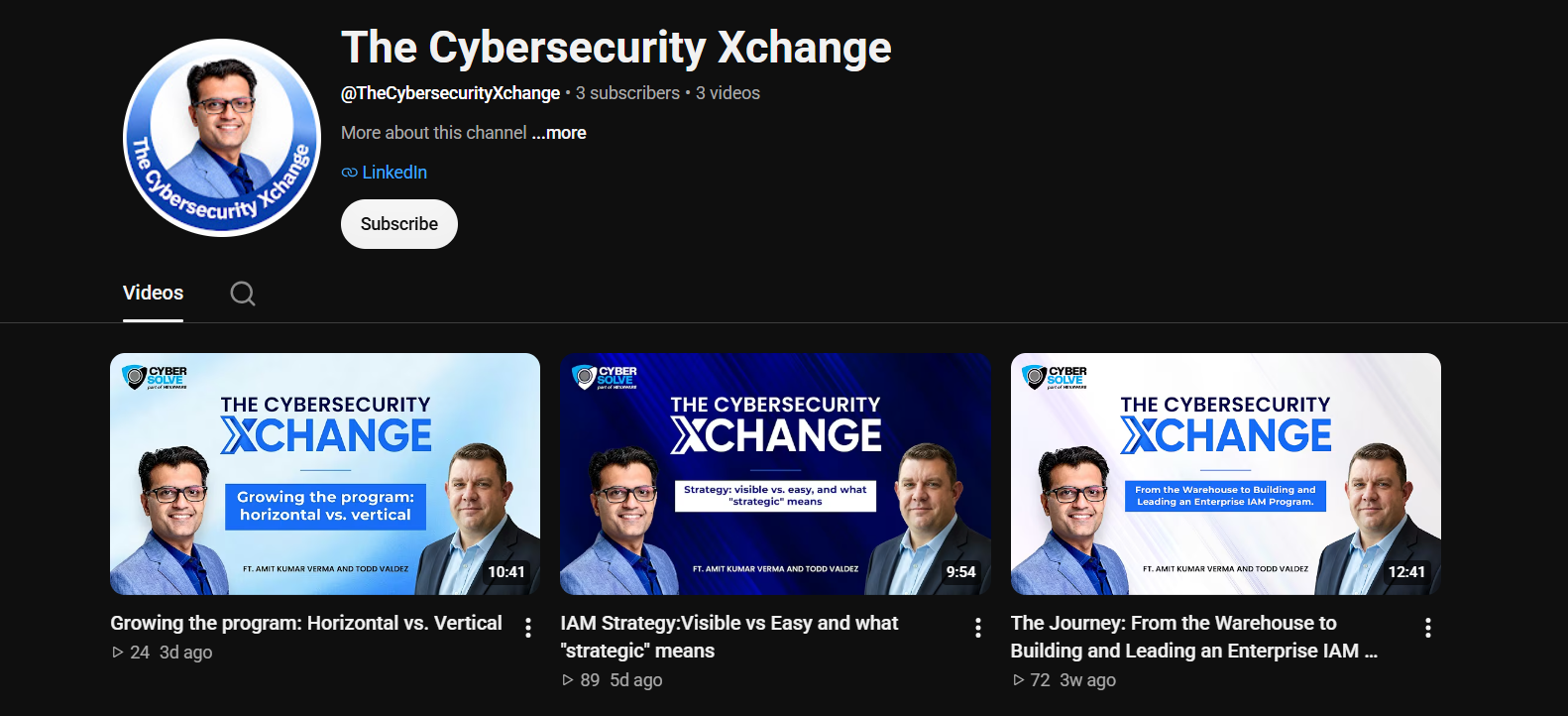amit verma cybersecurity xchange